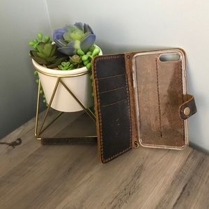 IPhone 8 Plus Handmade Leather Case